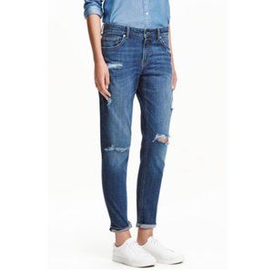 H&M ~ Girlfriend distressed jeans
